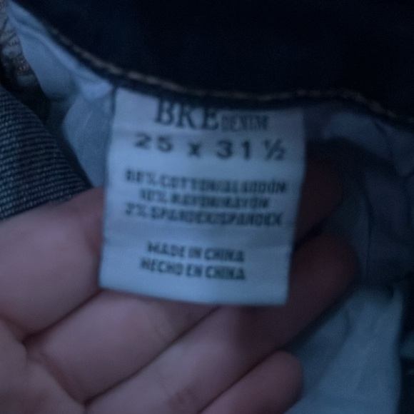 BKE slim fit low rise flare jeans size 25•31 1/2 - Picture 4 of 7